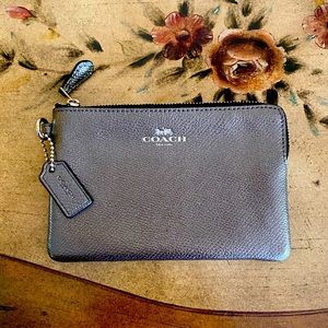 Coach Leather Makeup Bag